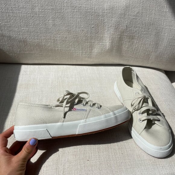 Superga Cotu Classic, size 38, beige - unboxed, like new - Picture 3 of 6